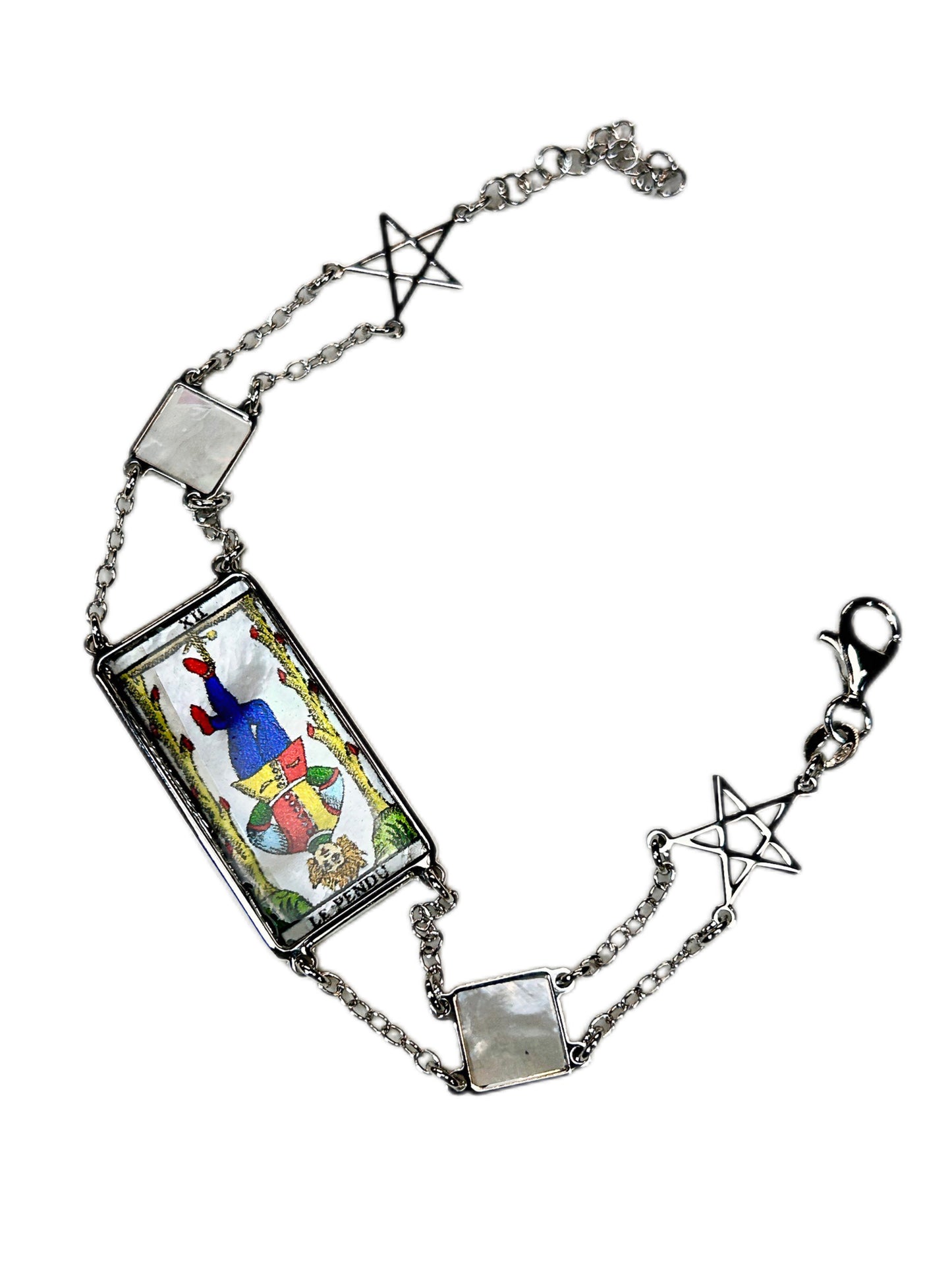BRACCIALE TAROCCHI DI MARSIGLIA DI LUSSO IN MADREPERLA NATURALE